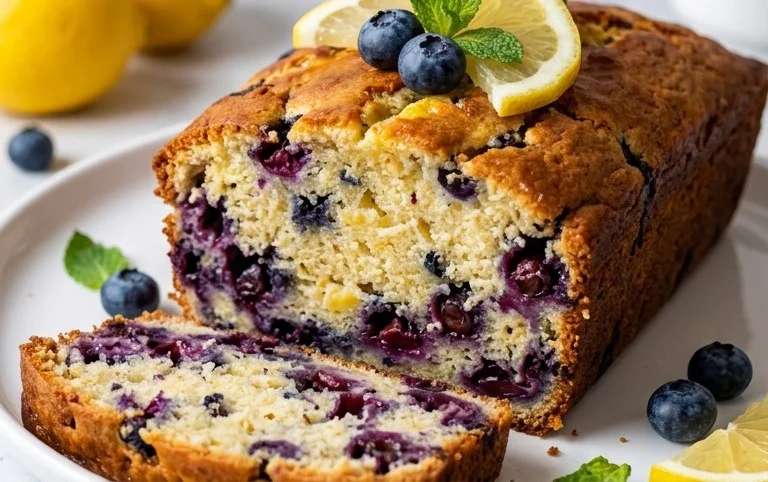 Blueberry and Lemon Loaf