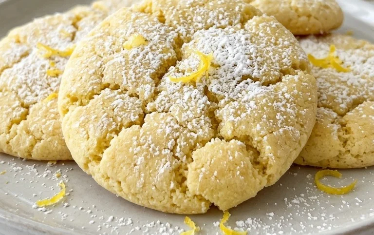 Soft & Chewy Lemon Cookies