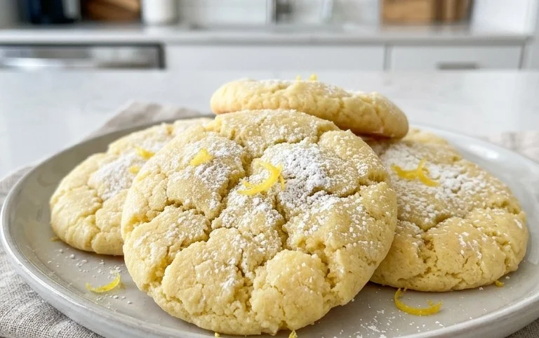 Soft & Chewy Lemon Cookies
