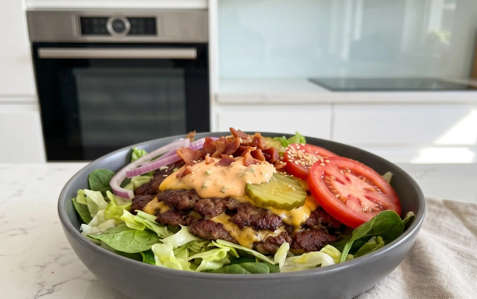 Smash Burger Bowl