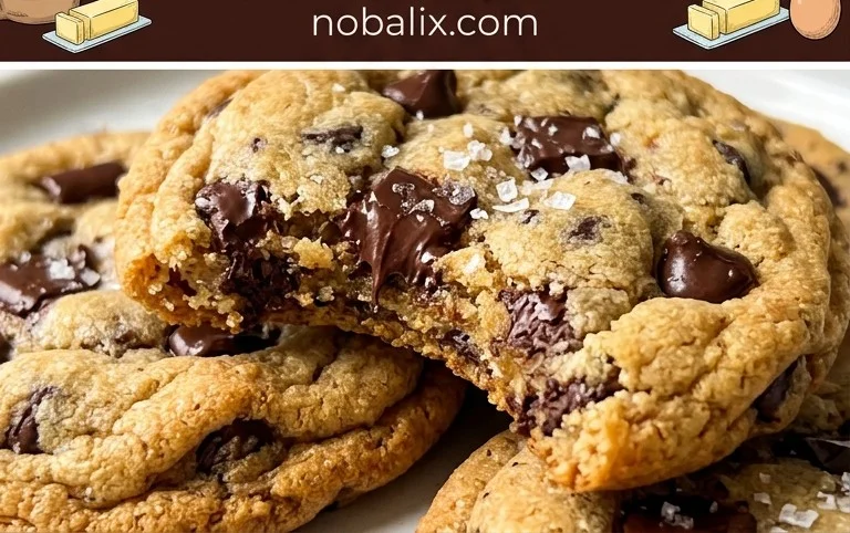 Crispy and Chewy Chocolate Chip Cookies