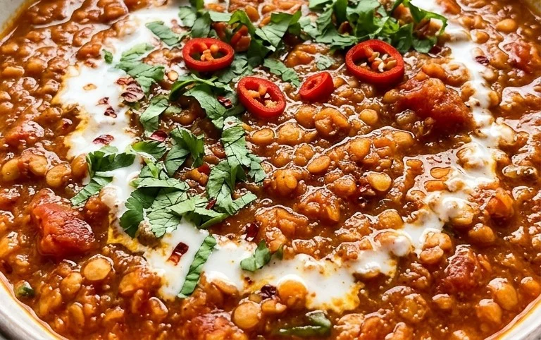 Spicy Red Lentil Curry