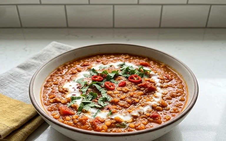 Spicy Red Lentil Curry