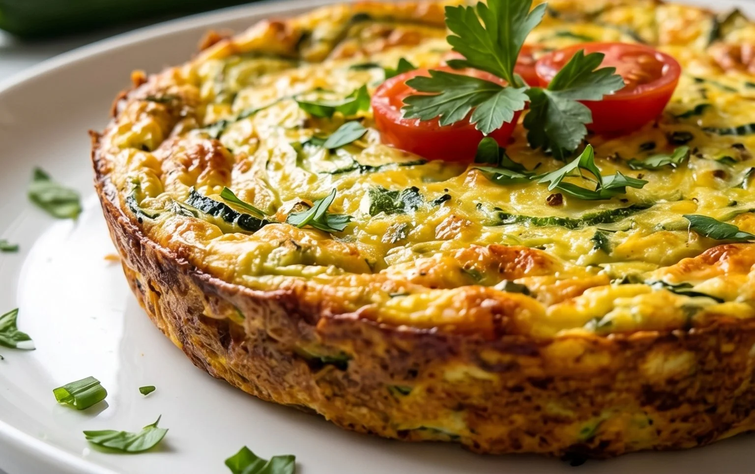 Crustless Zucchini Quiche Recipe