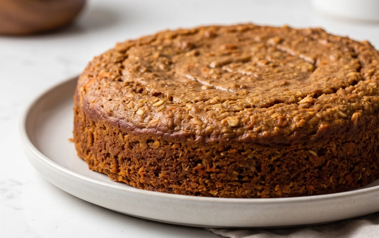 Easy Flourless Oatmeal Carrot Cake Recipe