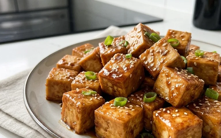 Honey Garlic Tofu
