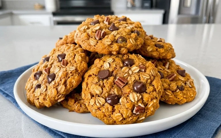 Sweet Potato Oatmeal Cookies
