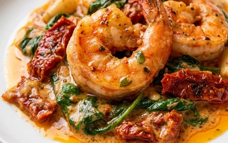 Tuscan Shrimp (One-Pan, 30-Minute Dinner)