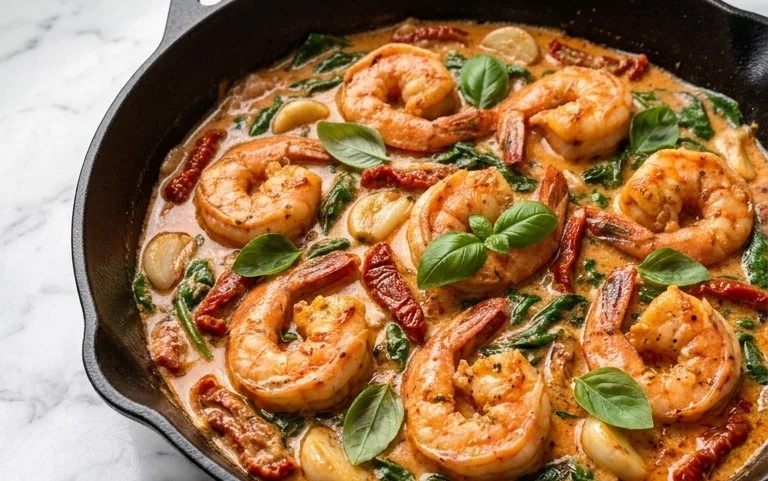 Tuscan Shrimp (One-Pan, 30-Minute Dinner)
