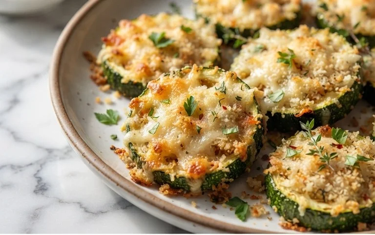 Baked Parmesan Zucchini