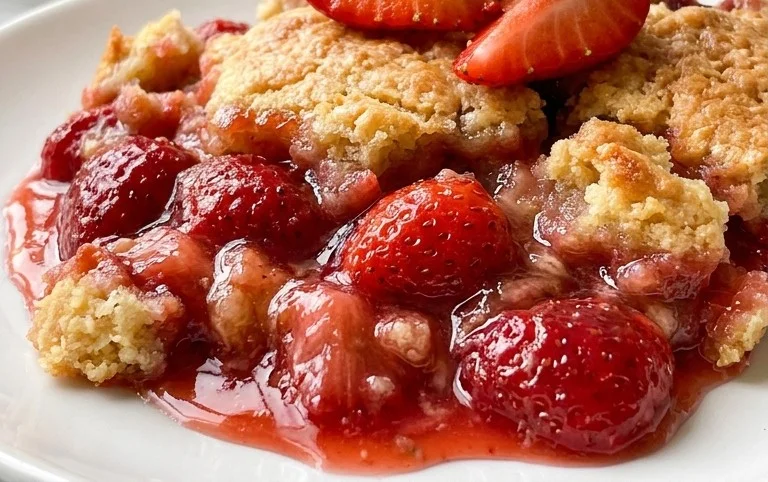 Strawberry Cobbler