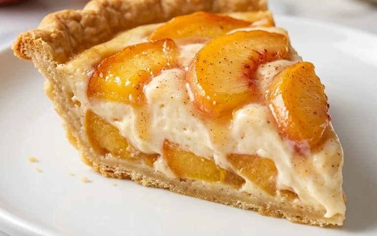 Peaches and Cream Pie