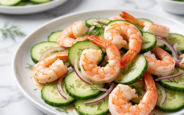 Cucumber Shrimp Salad