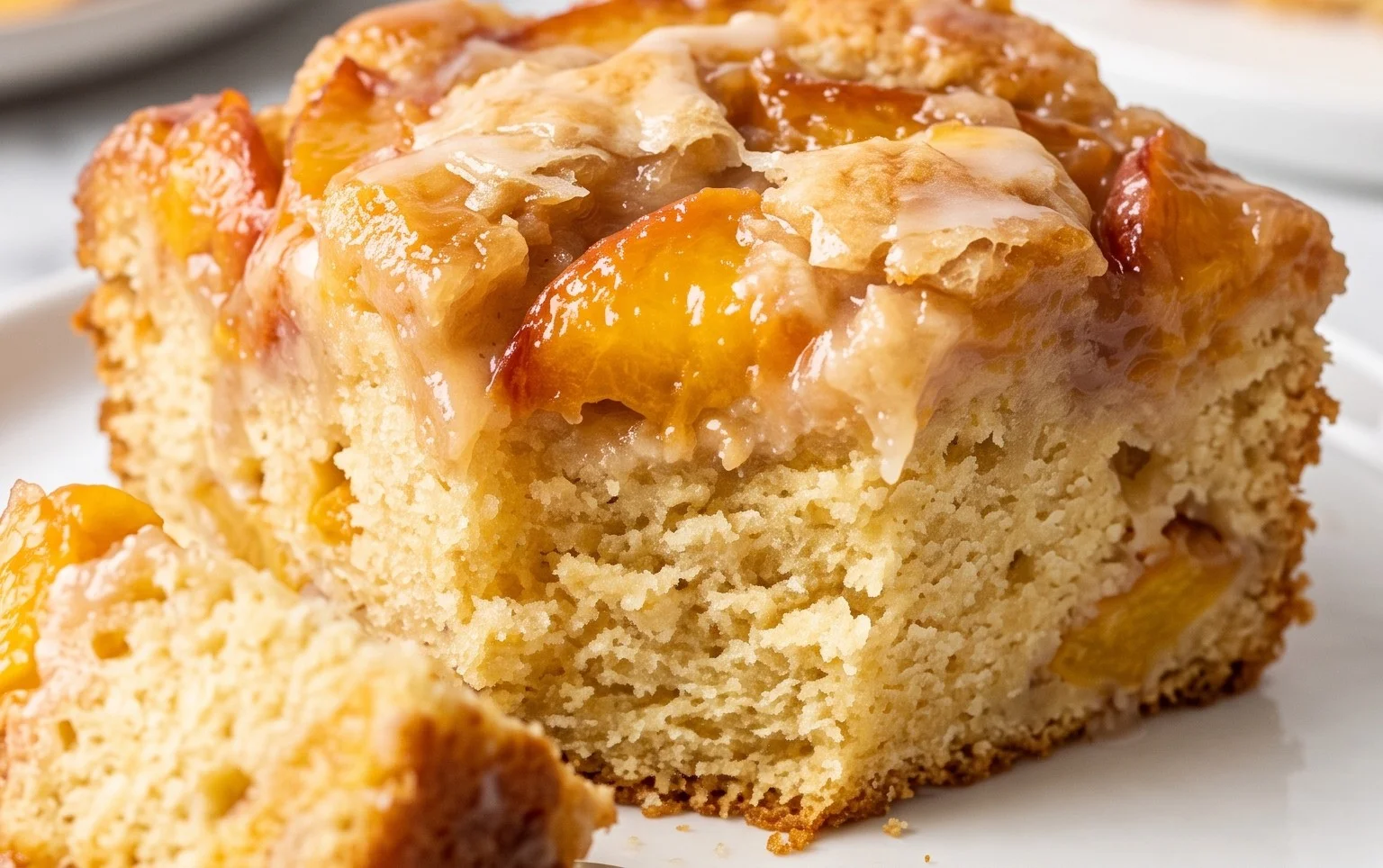 Peach Cobbler Pound Cake