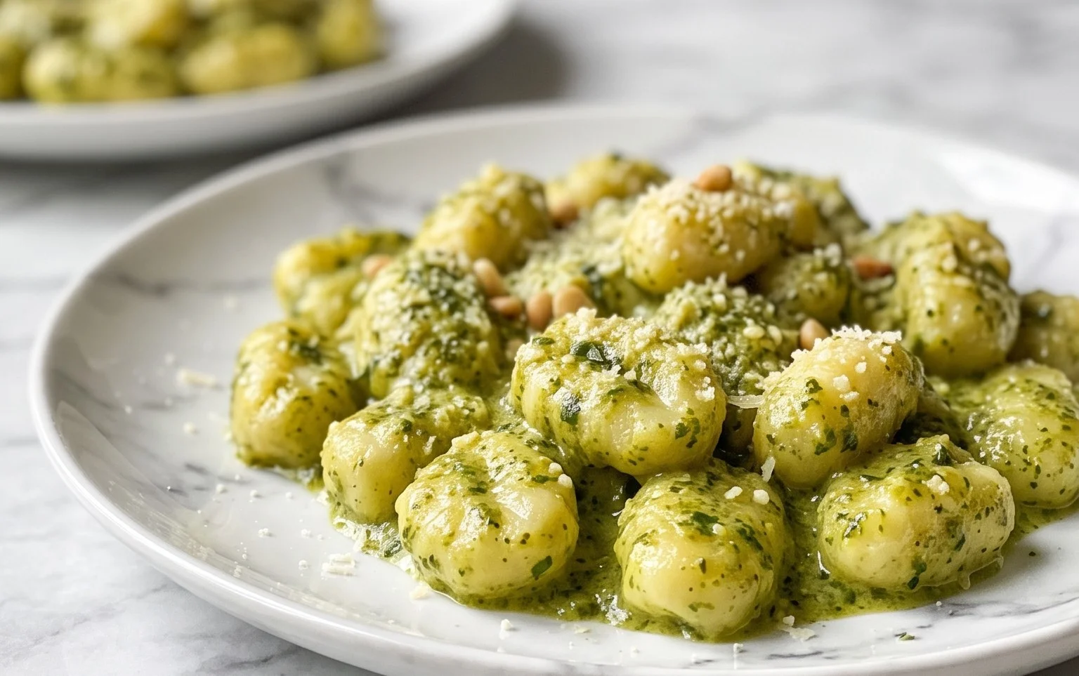Creamy Pesto Gnocchi
