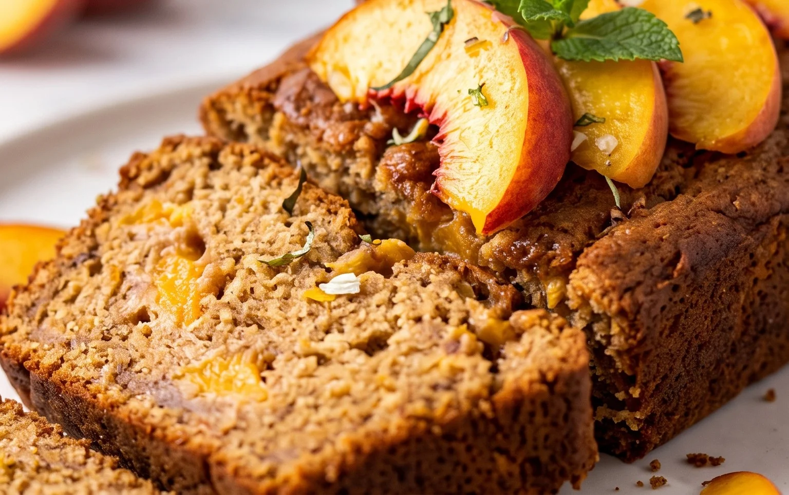 Spiced Peach Bread