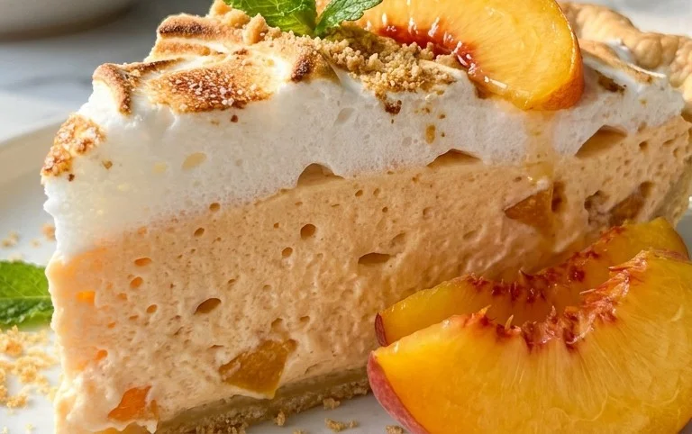 Peach Chiffon Pie