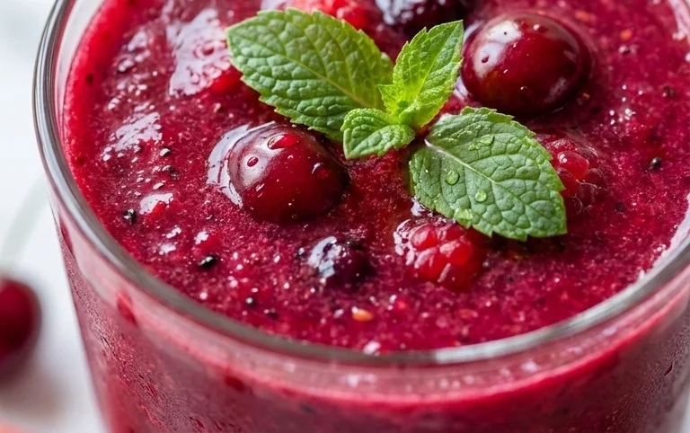 Watermelon Cherry Berry Beet Juice