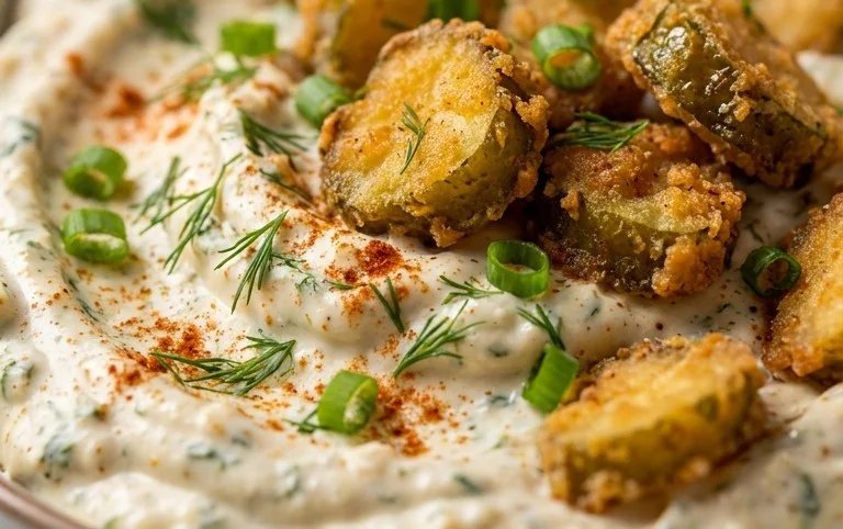 Easy Fried Pickle Dip (Dairy-Free Option)