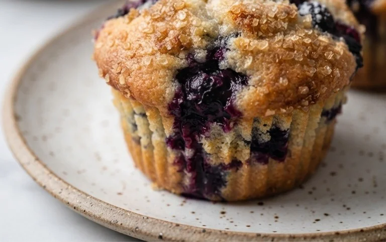 Homemade Blueberry Muffins