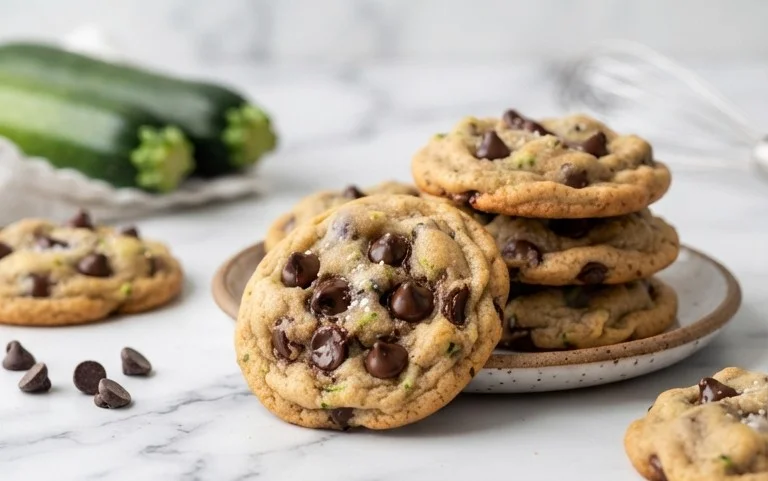 Zucchini Chocolate Chip Cookies