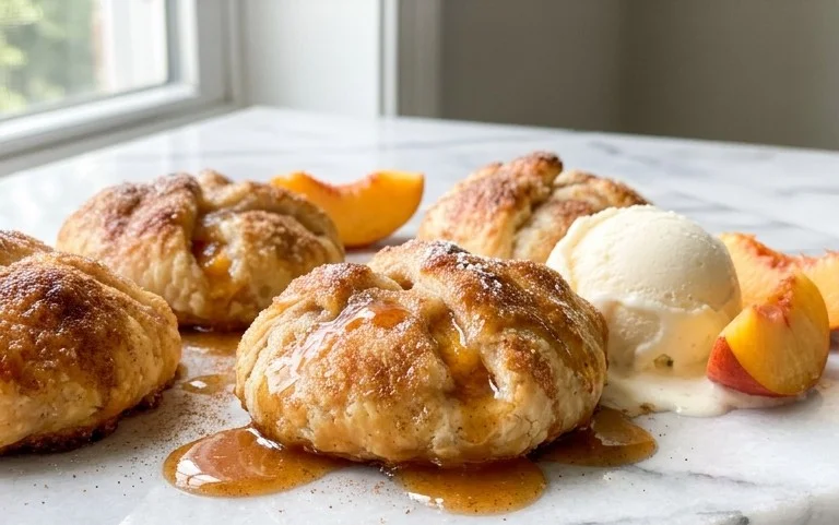 Peach Dumplings