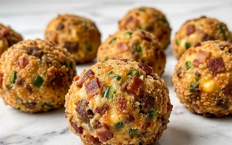 Beef Bacon Jalapeño Popper Cheese Balls