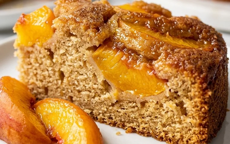 Brown Sugar Peach Cake