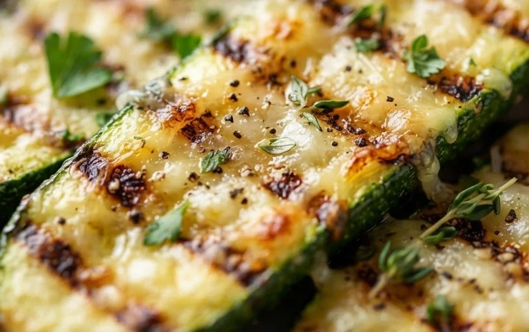Grilled Zucchini with Parmesan