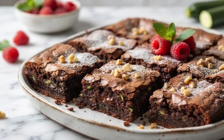 Chocolate Zucchini Brownies Recipe