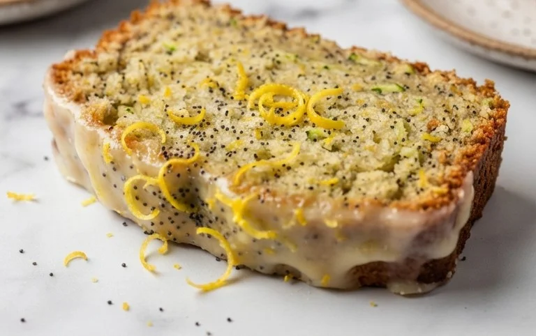 Easy Lemon Poppy Seed Zucchini Bread