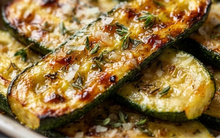 Simple Herb-Infused Roasted Zucchini Recipe